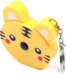 150cm / 59-inch Soft Tape Measure,Plastic Cartoon Case Tape,Metric Scale,Soft and Retractable Tape,Body Tailor Sewing,Medical, Measuring Tool (Yellow)