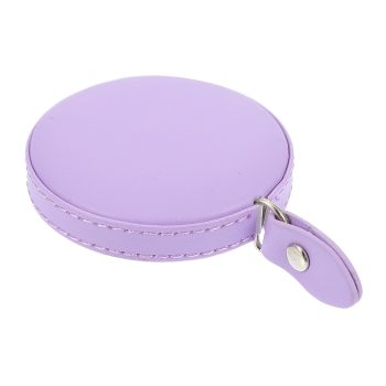 Sewing Tape , 150 cm 60 Inch Leather Retractable Body Measuring Tape，Tailor Fabric Small Tape  for Body Fabric Sewing (1 Pack, Purple)