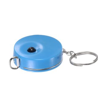 Measuring Tape 1.5M/60-inch Retractable Tailors Tape Measure Pocket Size with Key Chain for Body, Fabric, Sewing and Crafts Measurements, Blue
