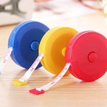 Tape ,Body Measuring Tape,Automatic Retractable Tape ,Soft Sewing Tape  Double Scale Portable Tailor Flexible Ruler for Home Fitness Goals or Height ment, 1 Pc Random Color