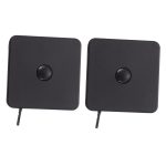 2pcs Square Tape  Mini Portable Measuring Tape for Measuring Tape Creative Tapeline Useful Measuring Tapes Body Measuring Tape Mini Ruler Clothes Tape  Plastic Black