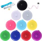 Tape , 10 Pack Measuring Tape for Body 60 Inch, Retractable Fabric Small Tape  for Sewing Tailor Medical Craft Cloth