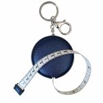 Tape Measure for Body Measuring Tape Double Scale Body Sewing Flexible Ruler for Medical Body Measurement Tailor Craft Ruler, Retractable Key Chain Mini Tape Measure 120 Inches/300cm (Royal Blue)