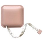 Tape Measure for Body Measuring Medical Body Cloth Tailor Craft Dieting Measuring Tape, 79 Inch/2 M Dual Sided Retractable Measuring Tape for Body Fabric Sewing Measurements Square(Pink)